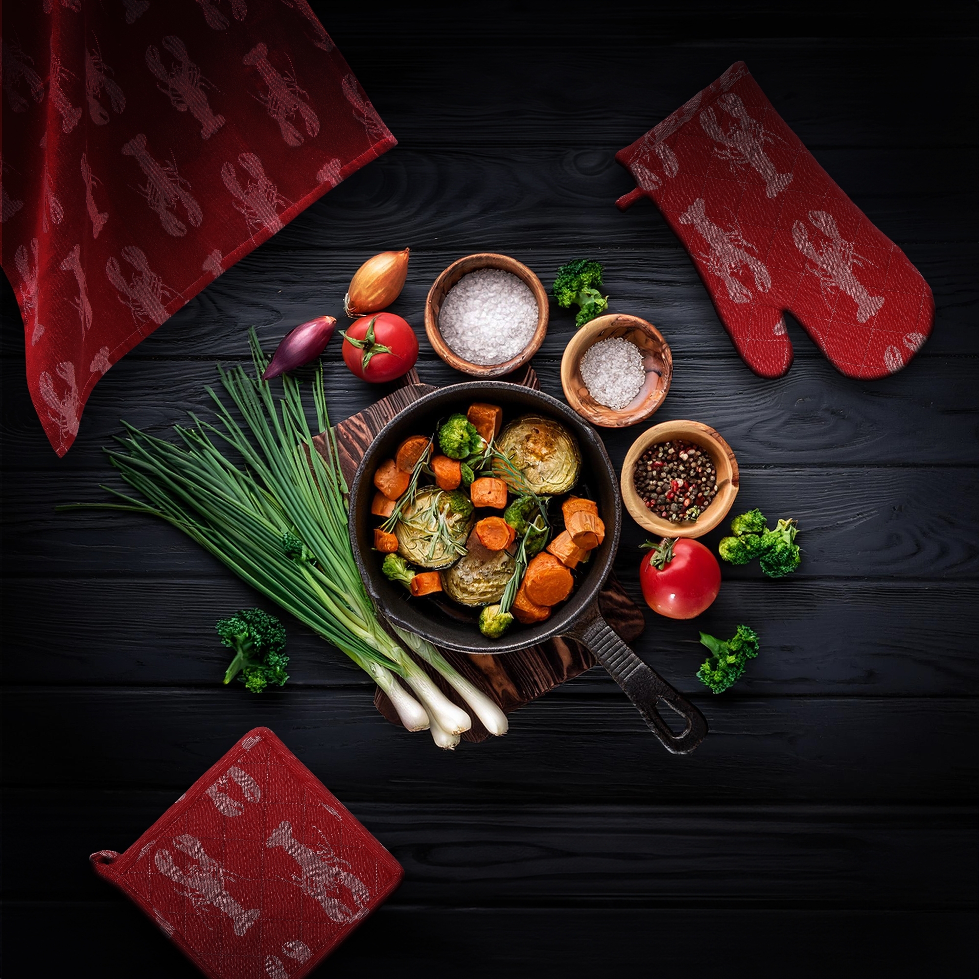 Geschirrtuch - Red Lobster | Culinaris