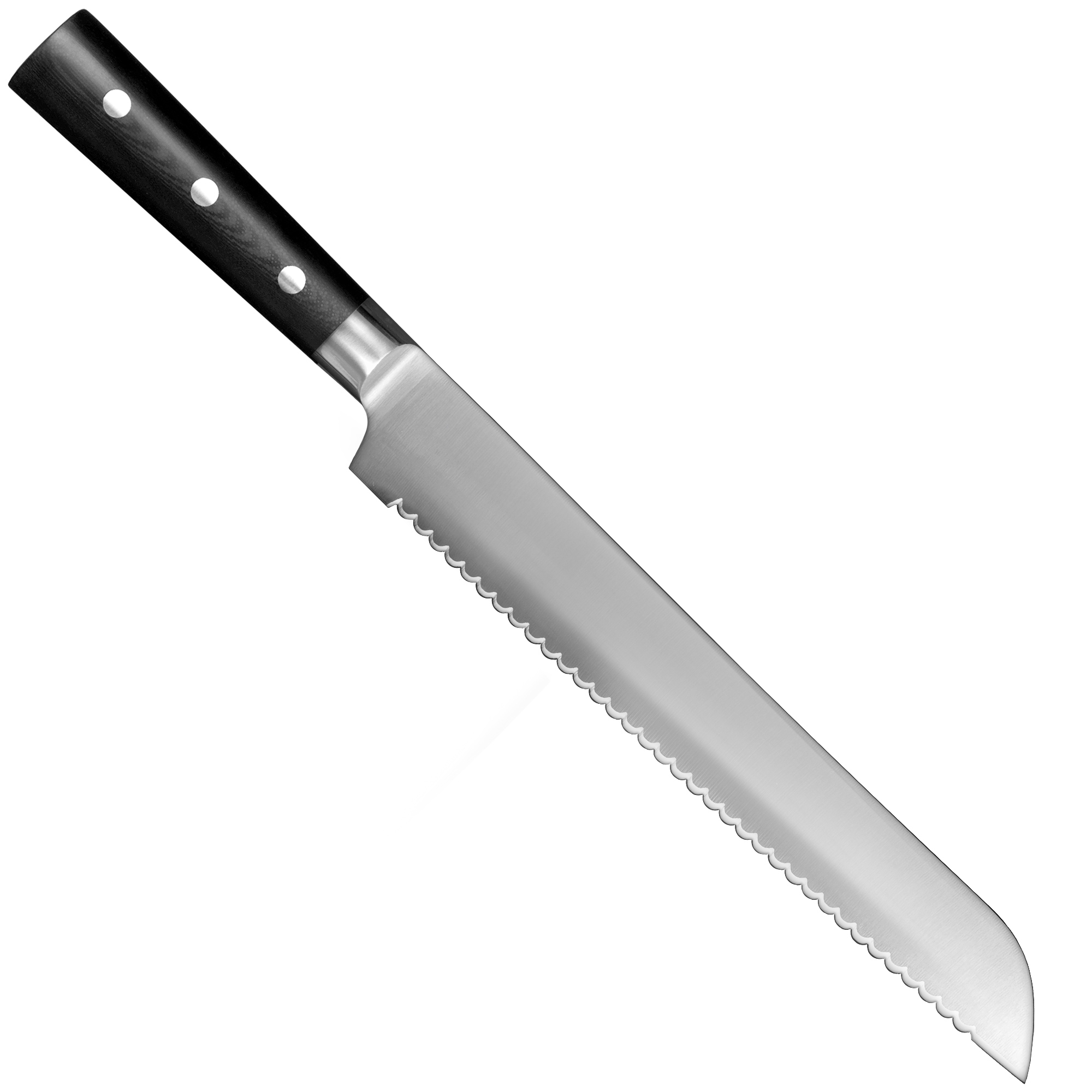 Brotmesser - Black Serie - 25 cm - CB-09 | Culinaris