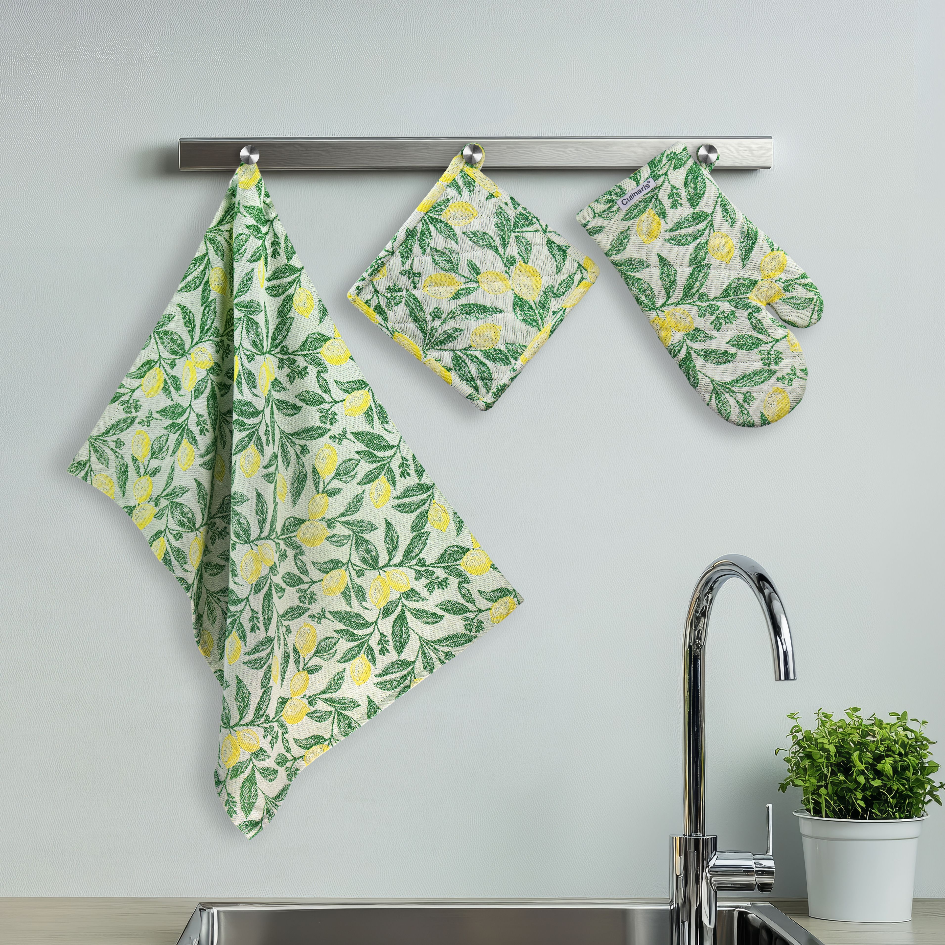 Ofenhandschuh - Yellow Lemon | Culinaris