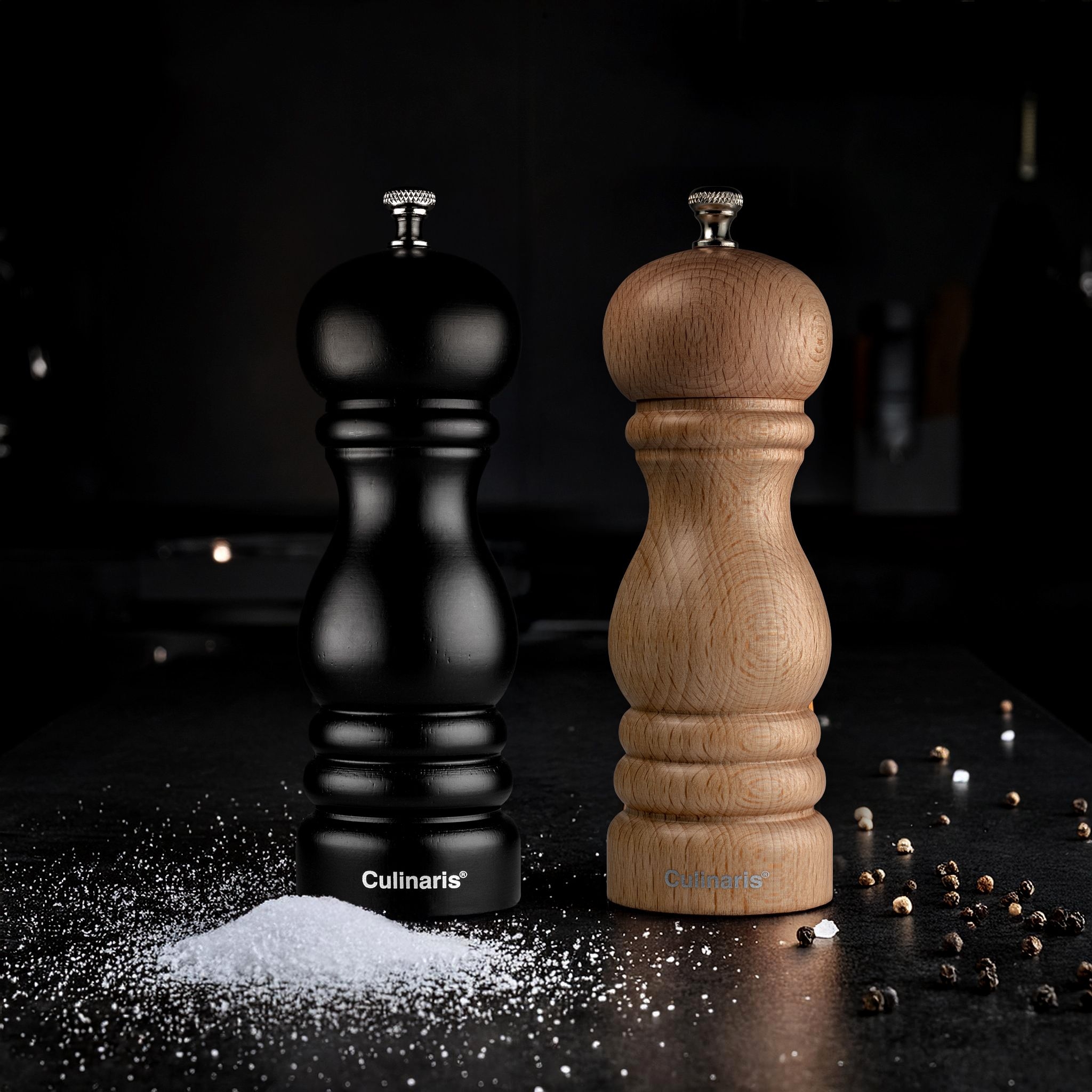Salzmühle - Molina - 18 cm - Buchenholz | Culinaris