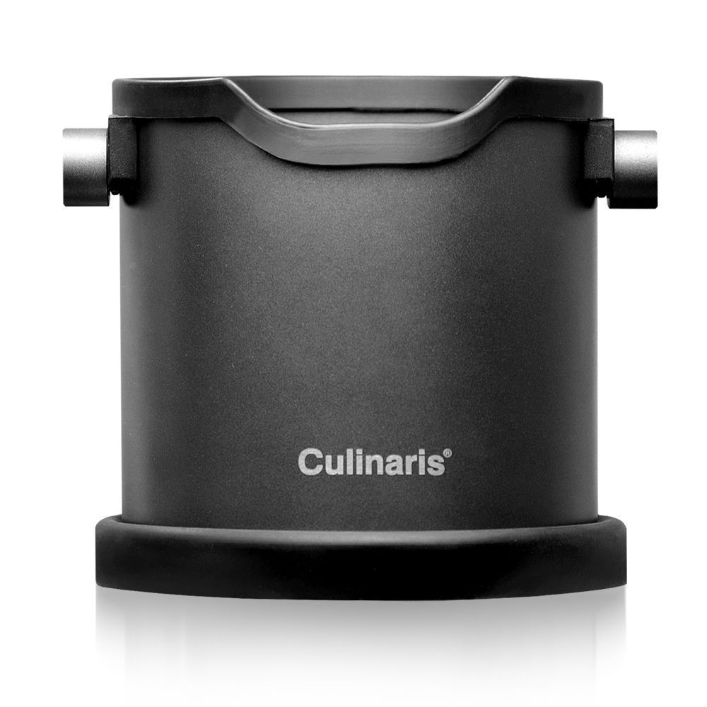 Espresso Ausschlagdose - schwarz matt | Culinaris
