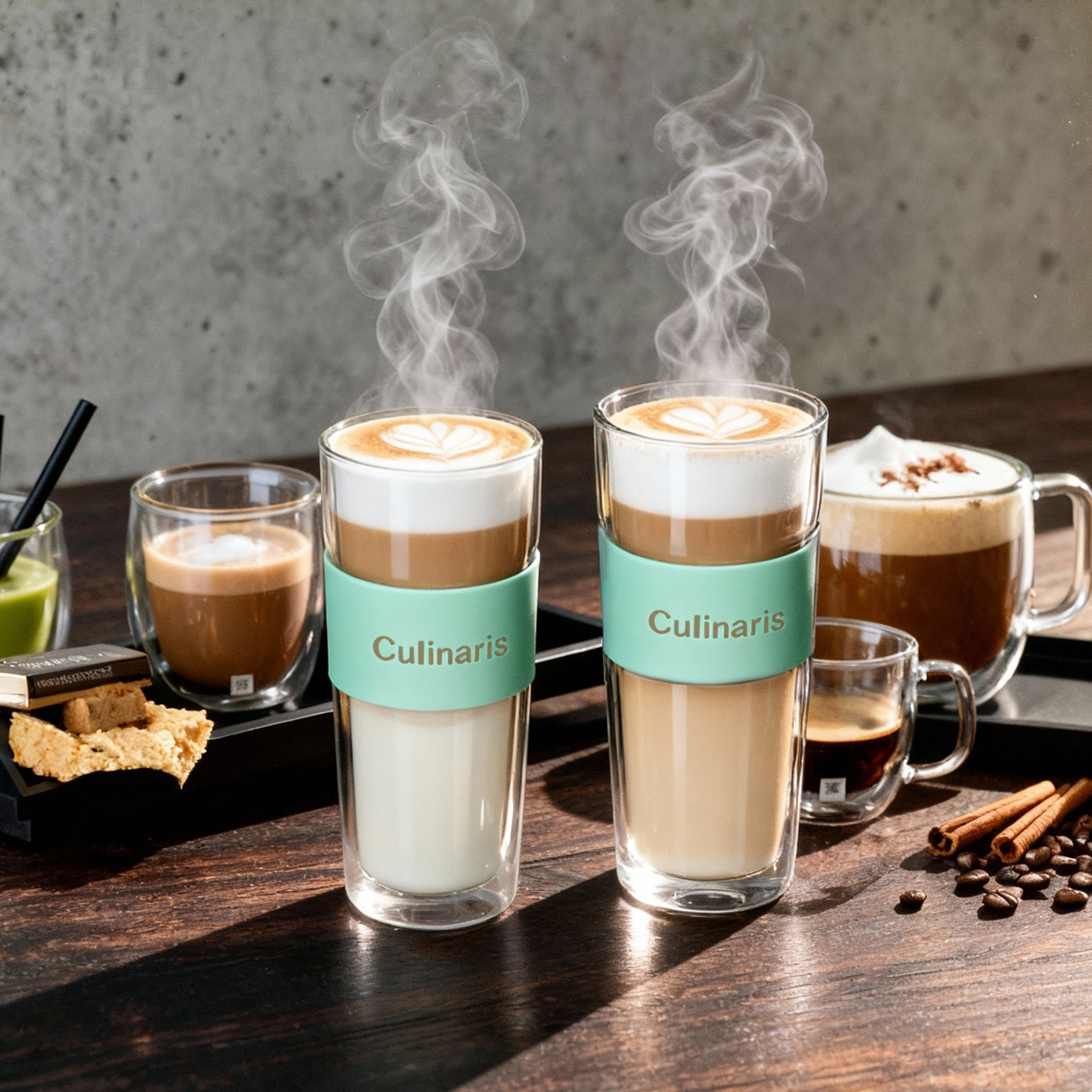 Glasmug - Portare - 420 ml - mint | Culinaris
