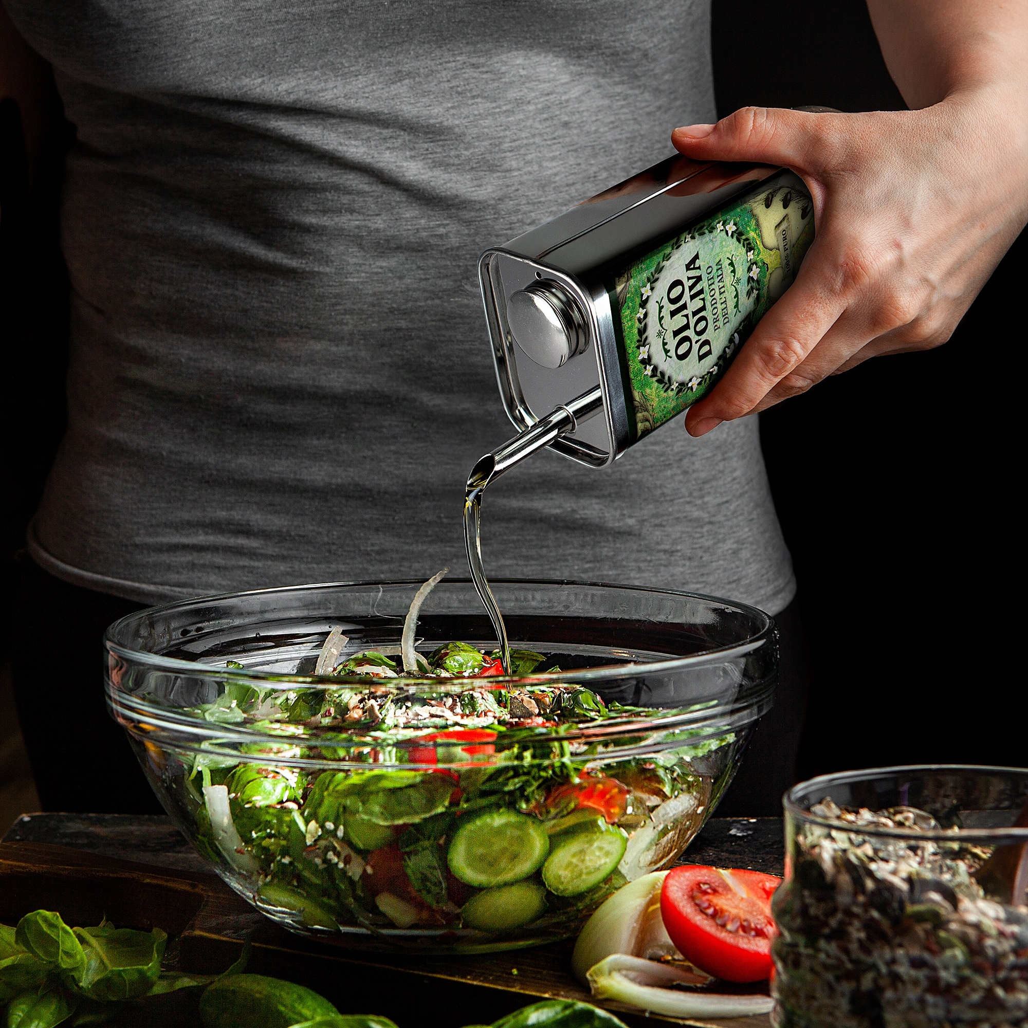 Ölkanister - Green - 1000 ml  | Culinaris