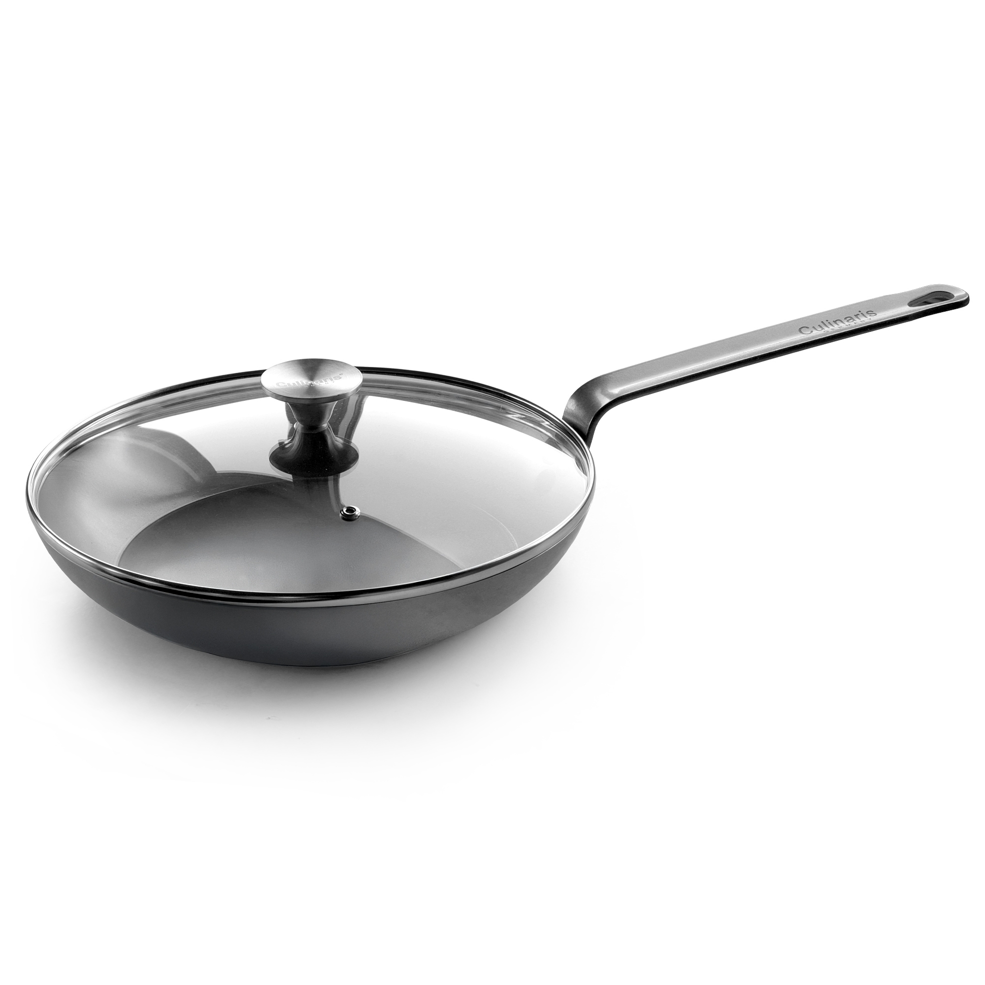 Glasdeckel - für Eisenpfanne Fierro Classico - 28 cm | Culinaris