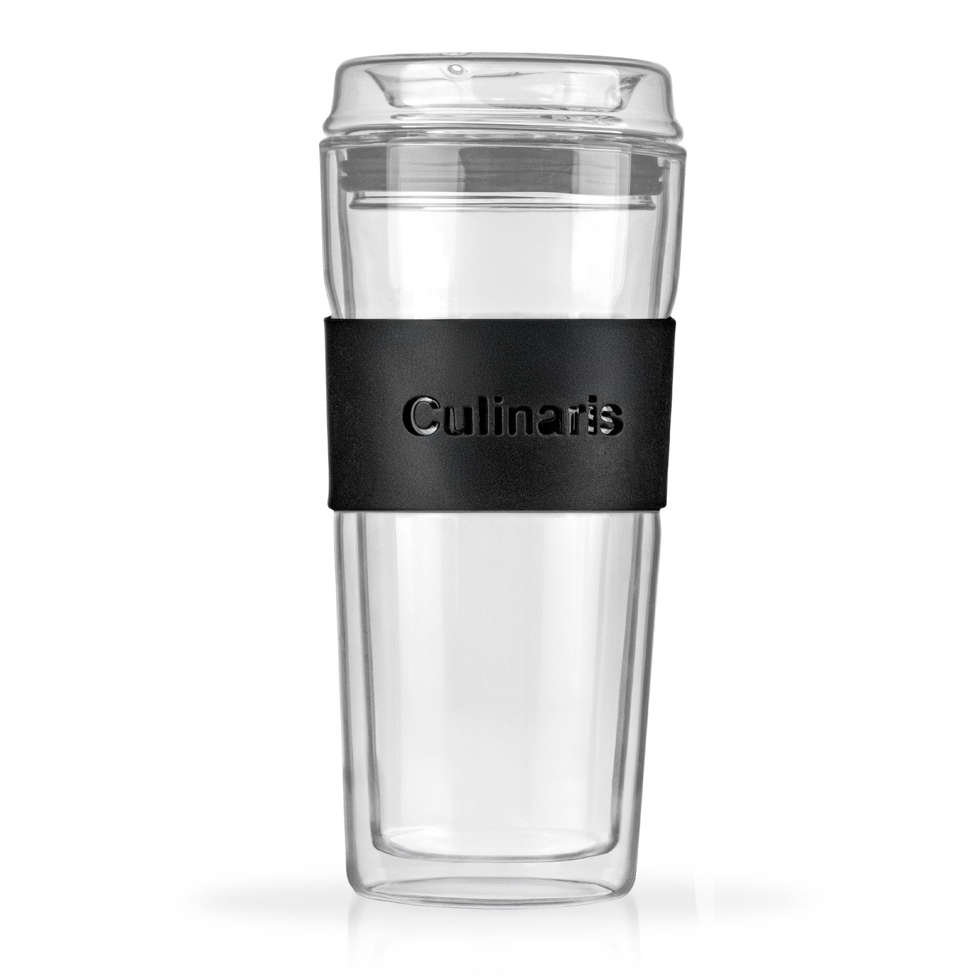 Silikonhülle - Glasmug Portare - schwarz | Culinaris