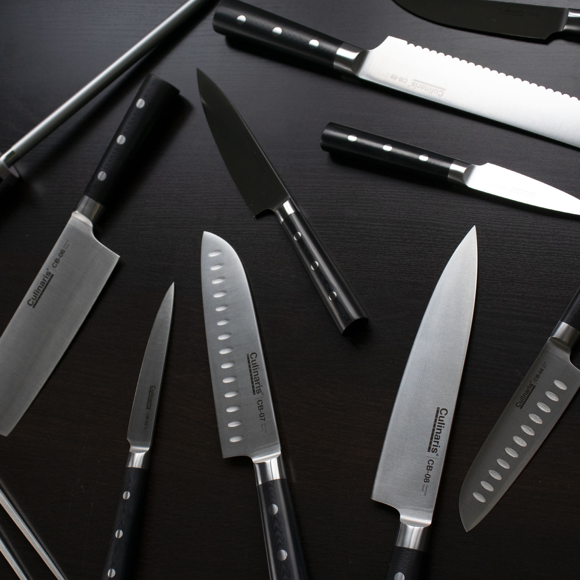 Schleifstab - Black Serie - 23 cm - CB-12 | Culinaris