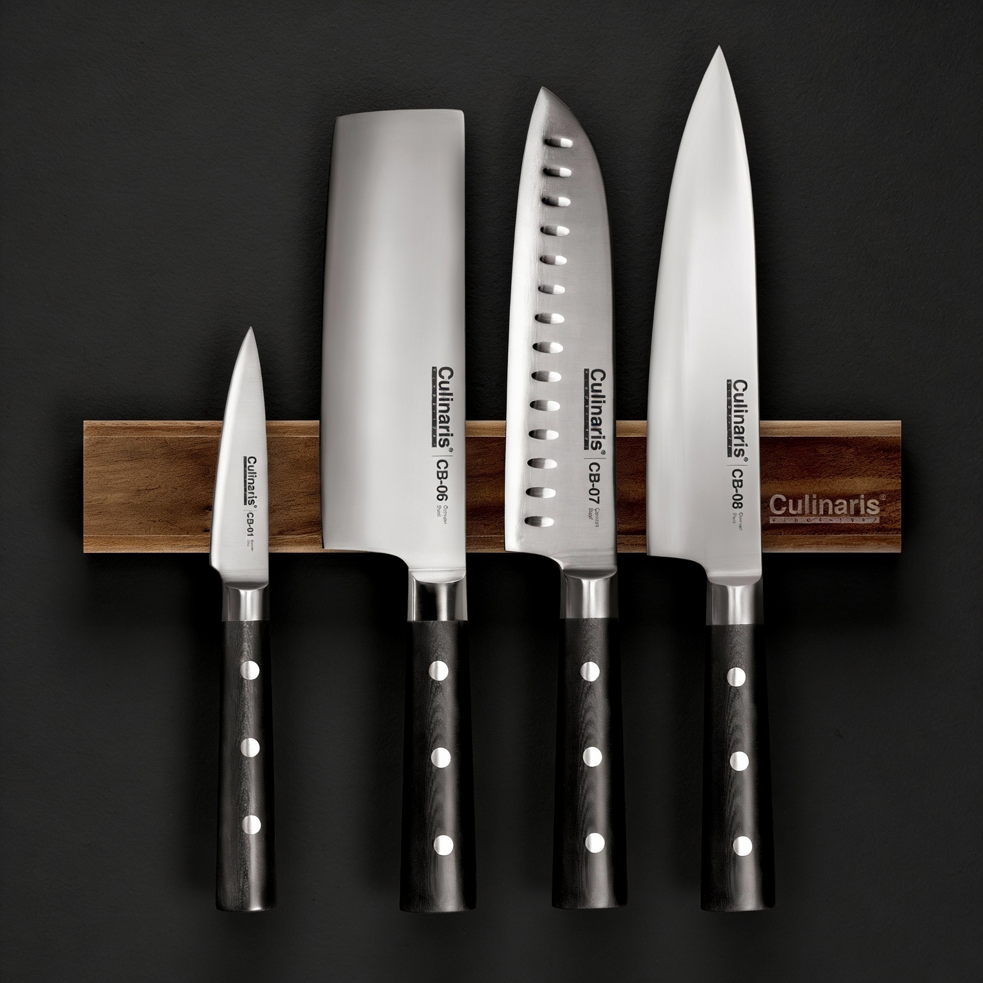 Magnetleiste - Walnuss, 40 cm - CB-14 | Culinaris