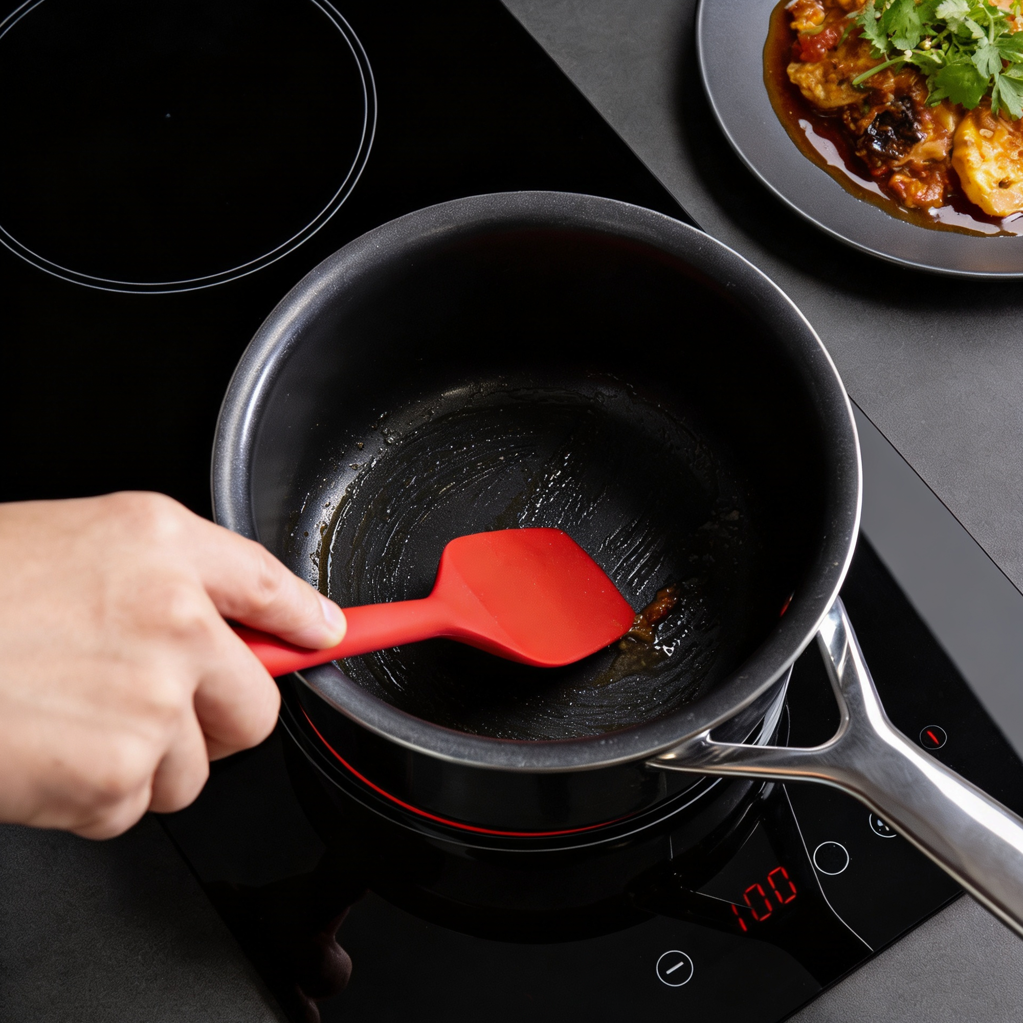Flex Löffel S - Silikon - rot | Culinaris