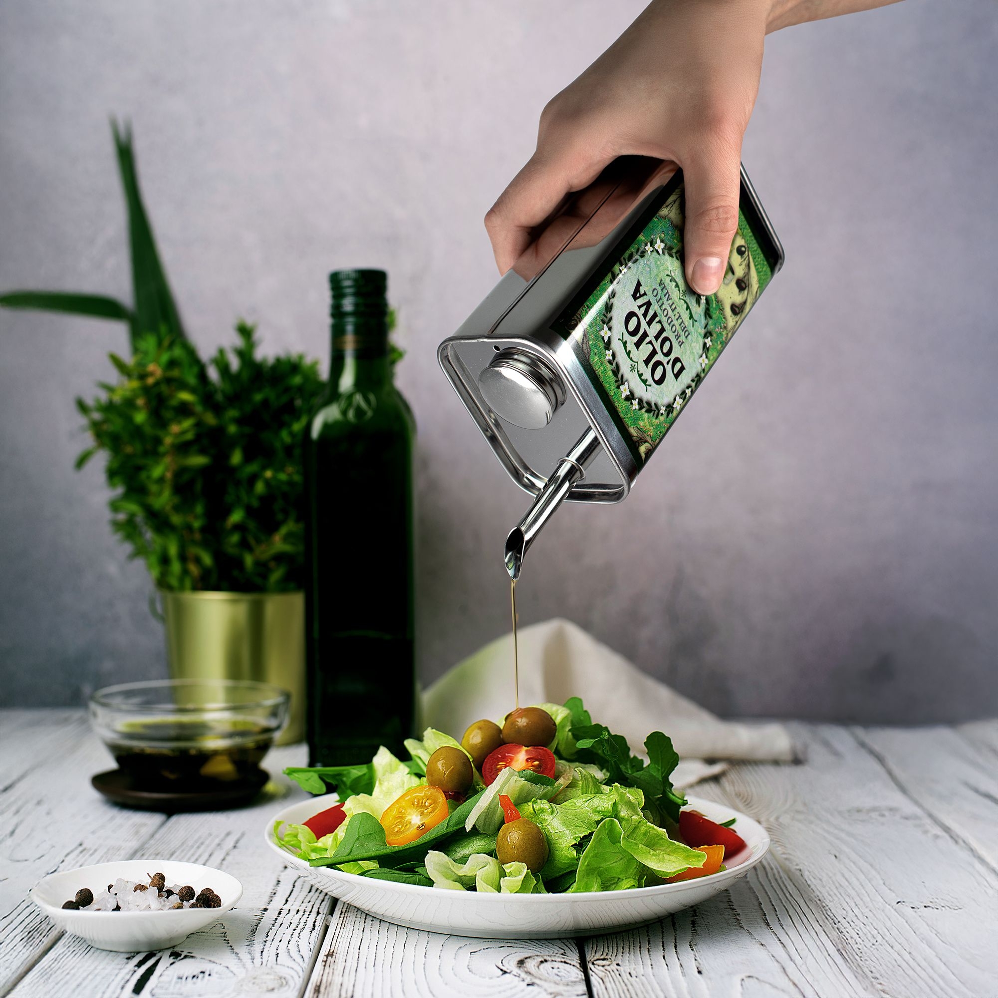 Ölkanister - Green - 1000 ml  | Culinaris
