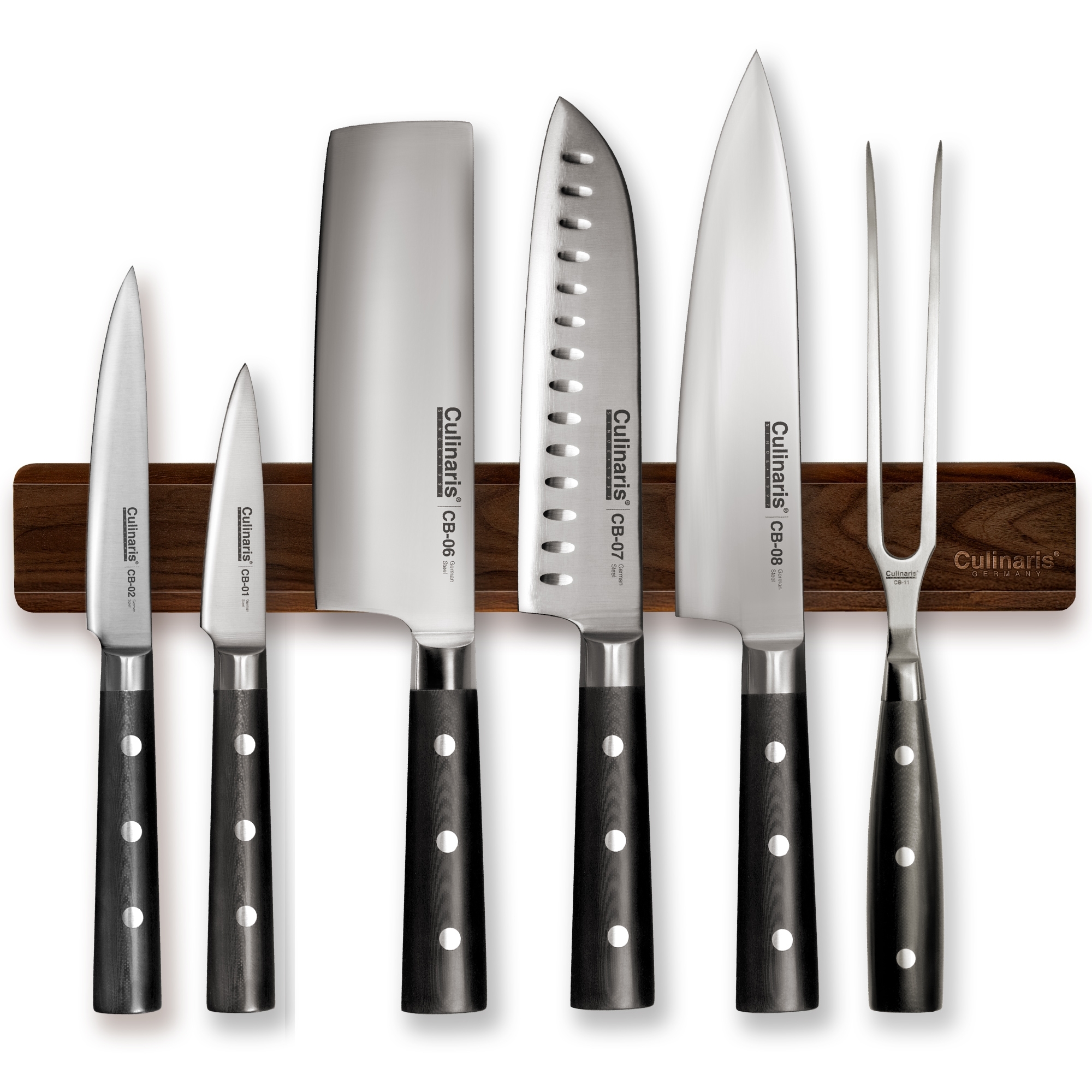 Magnetleiste - Walnuss, 50 cm - CB-15 | Culinaris