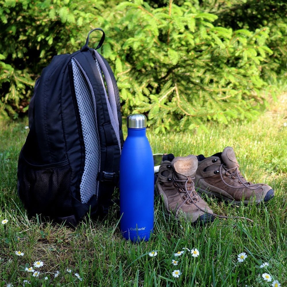 Isolierflasche - 1000 ml - blau | Culinaris