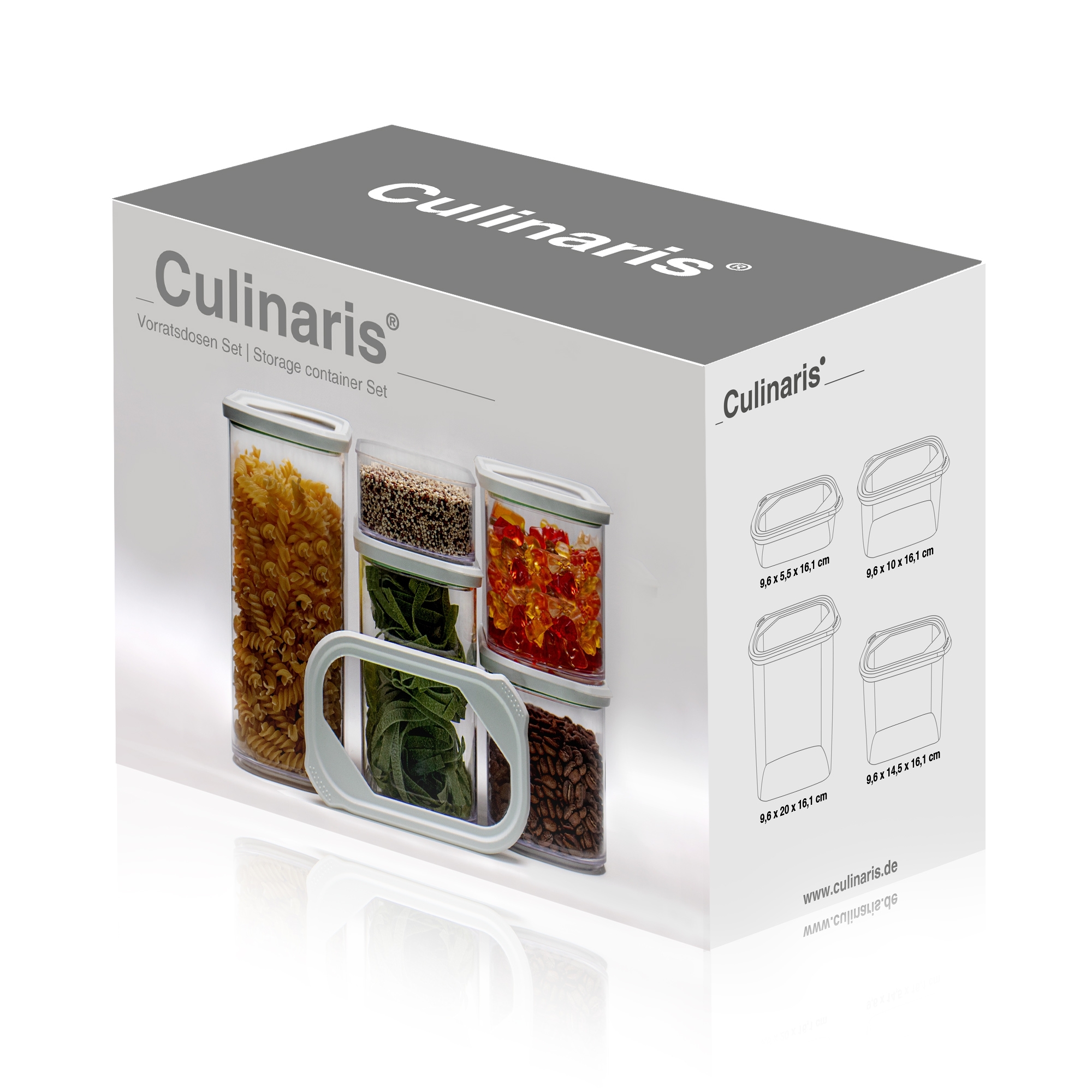 Vorratsdosen-Set - 5 teilig | Culinaris