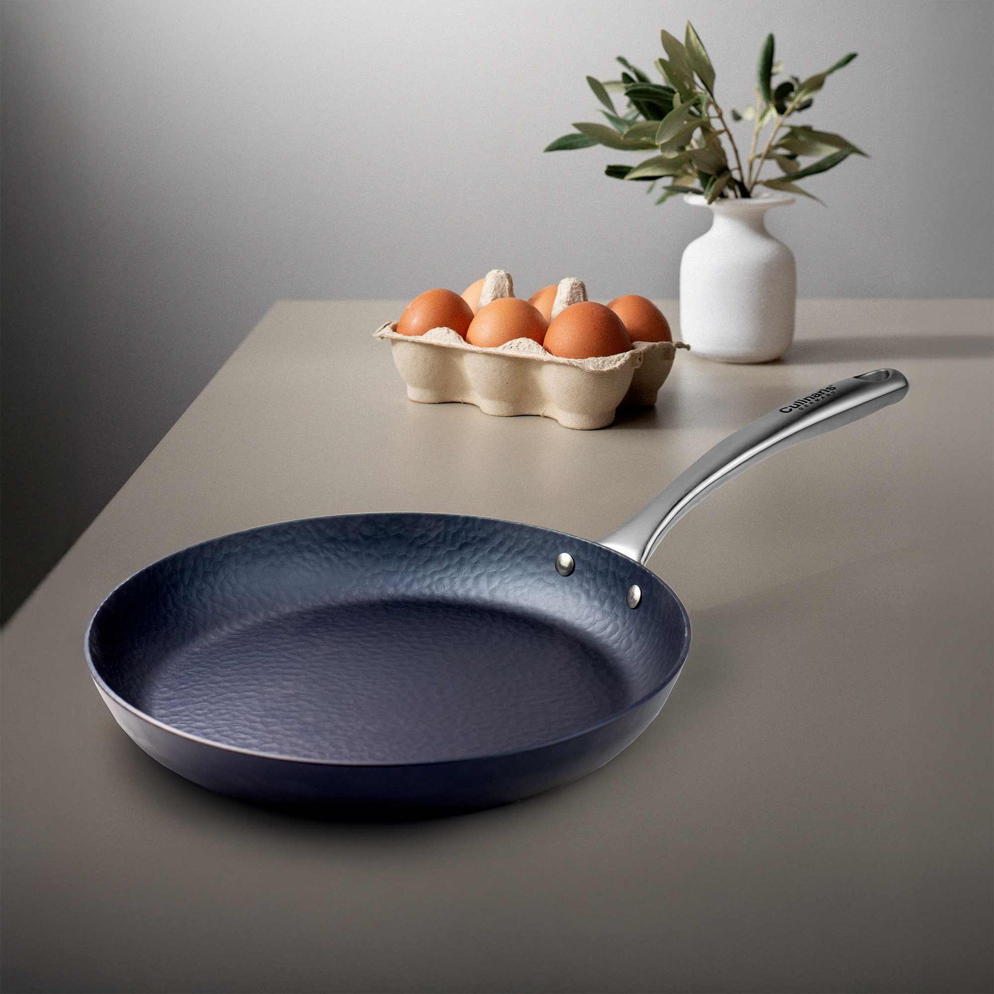 Eisenpfanne - Martella - 25 cm - Eingebrannt | Culinaris