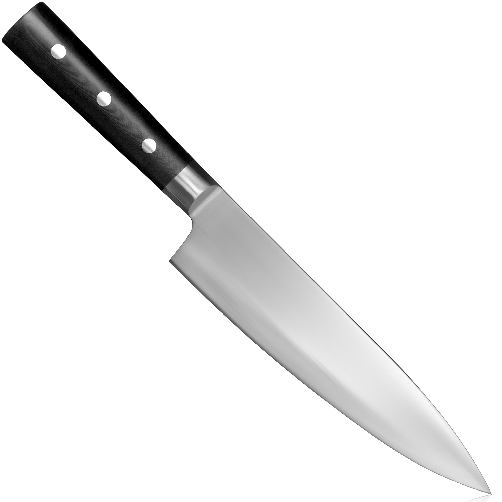 Kochmesser groß - Black Serie - 20 cm - CB-08 | Culinaris