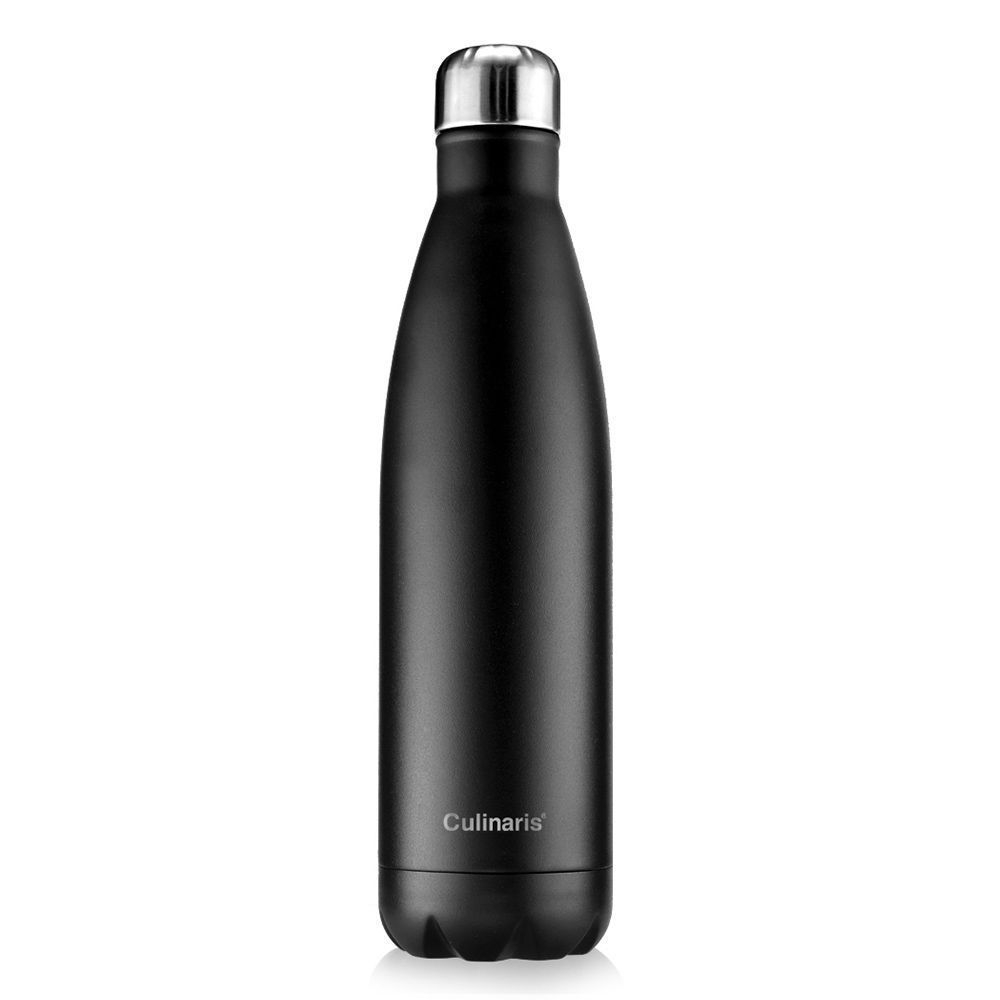 Isolierflasche - 750 ml - schwarz | Culinaris