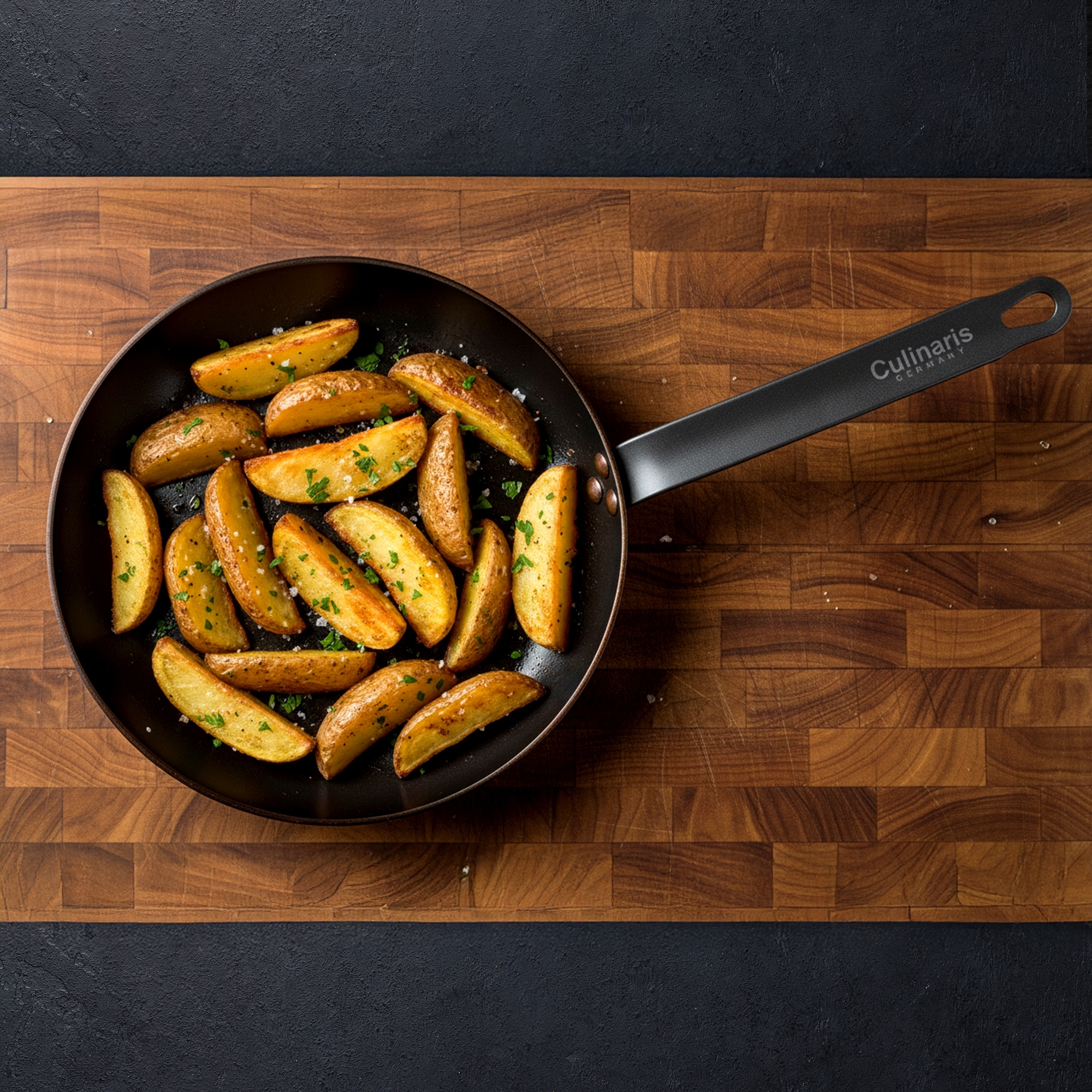 Eisenpfanne - Fierro Classico - 24 cm - Eingebrannt | Culinaris