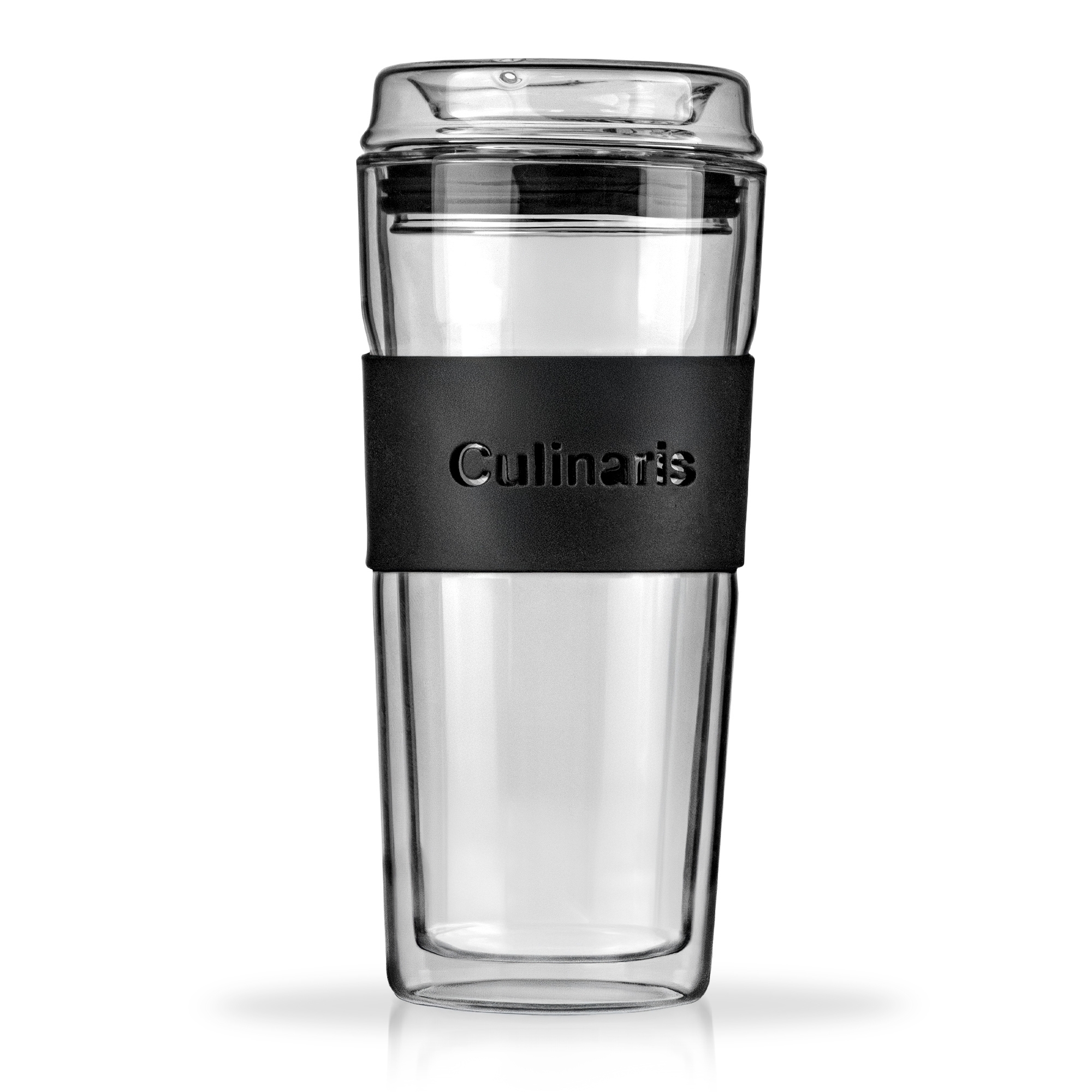 Glasmug - Portare - 420 ml - schwarz | Culinaris