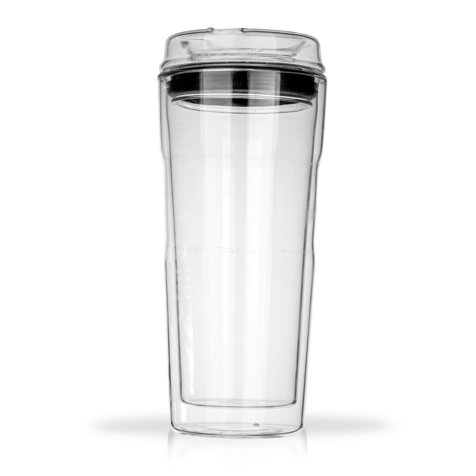 Glasmug - Portare - 420 ml - schwarz | Culinaris