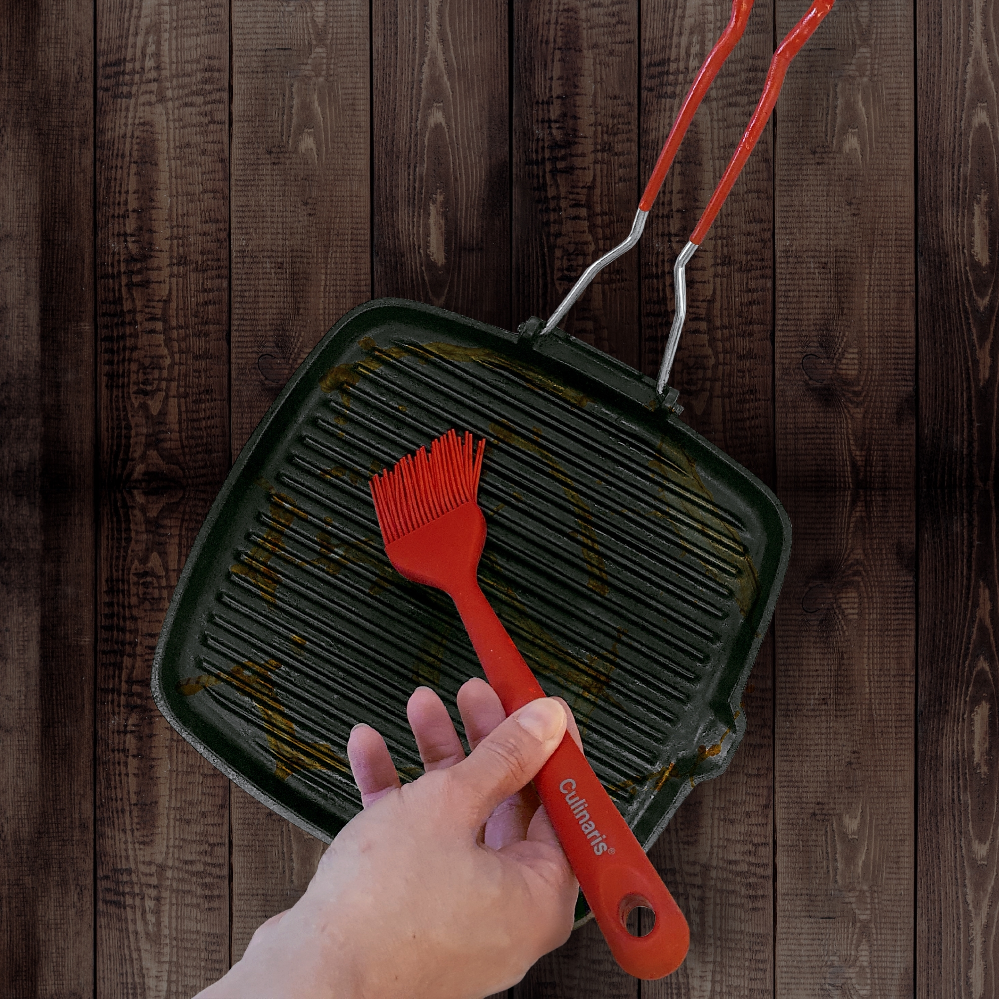 Backpinsel S - Silikon - schwarz | Culinaris
