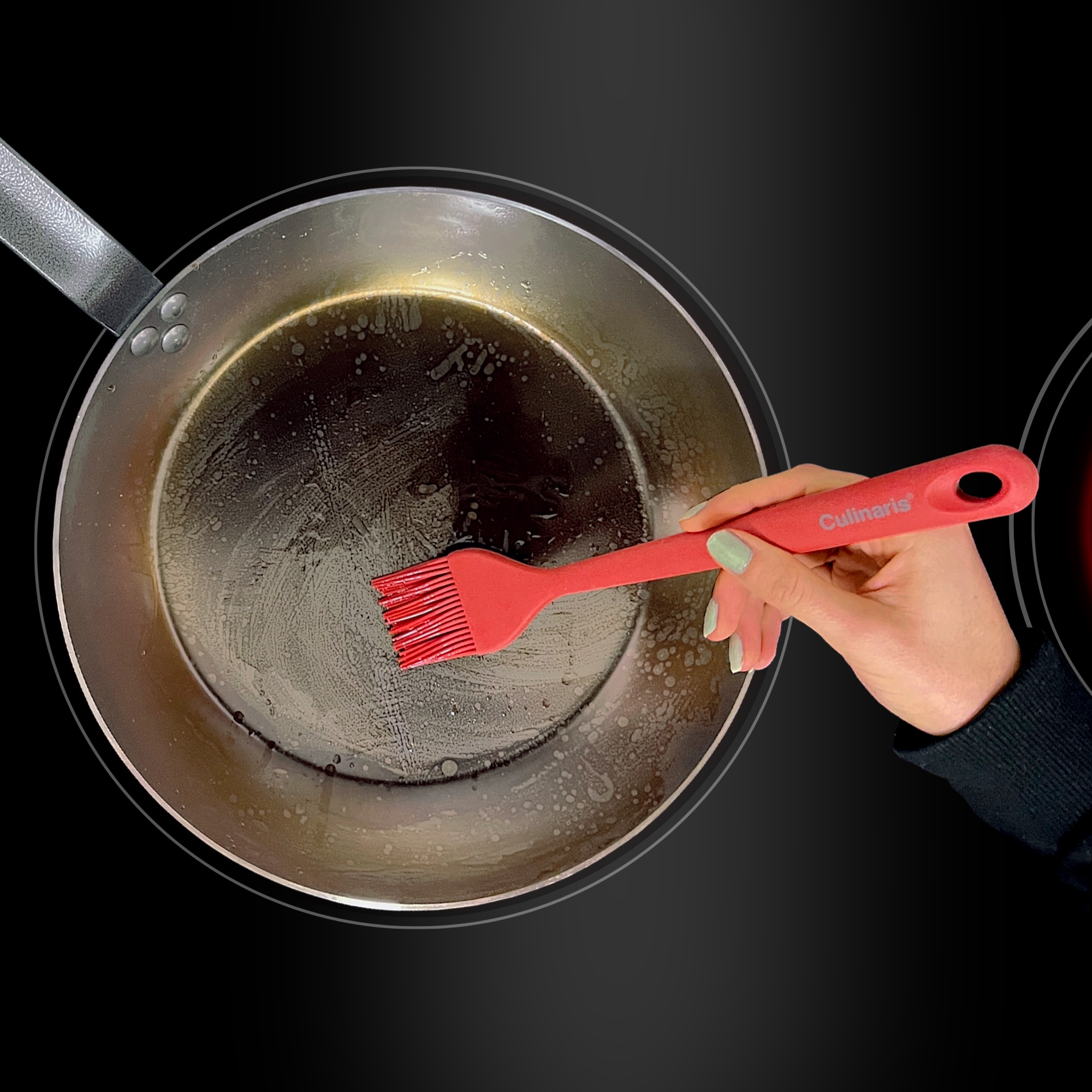 Backpinsel S - Silikon - rot | Culinaris