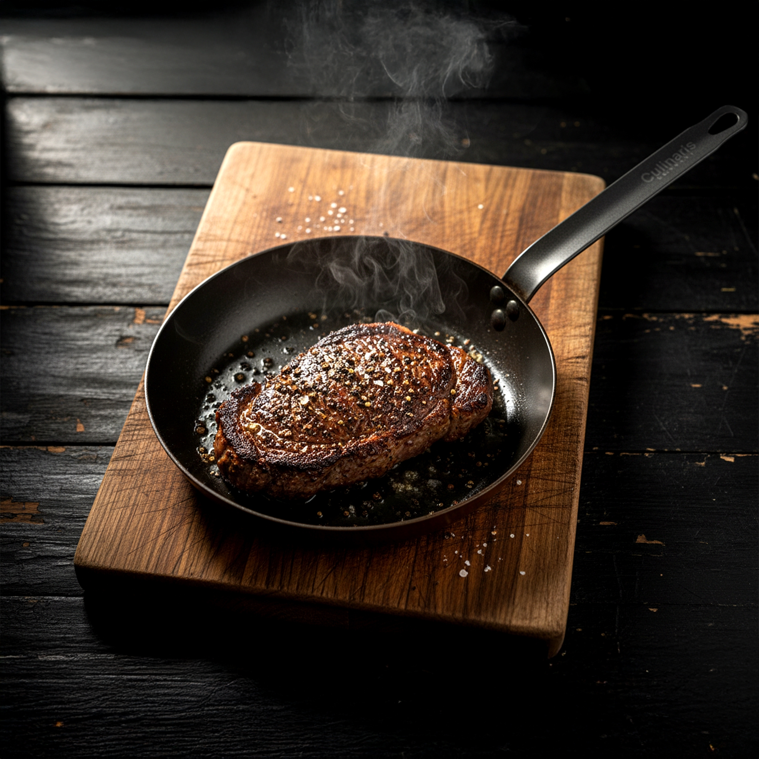 Eisenpfanne - Fierro Classico - 24 cm - Eingebrannt | Culinaris